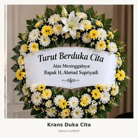 Krans Bunga Duka Gorontalo